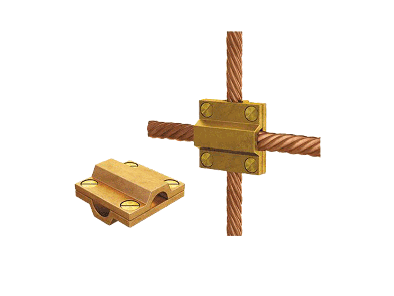 Square Cable Earthing Clamp