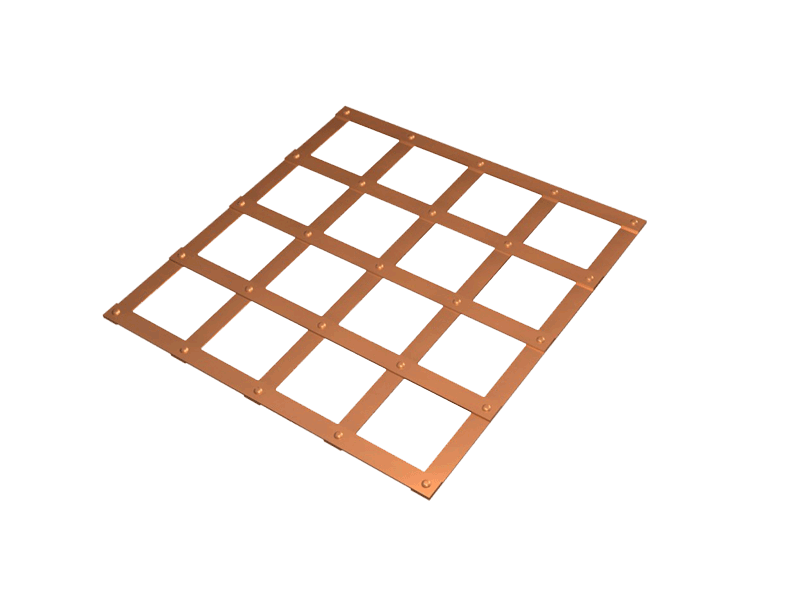 Lattice Copper Earth Mats