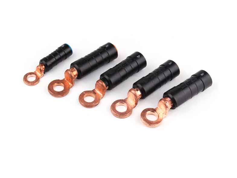 Pre-insulated Aluminum-copper lugs